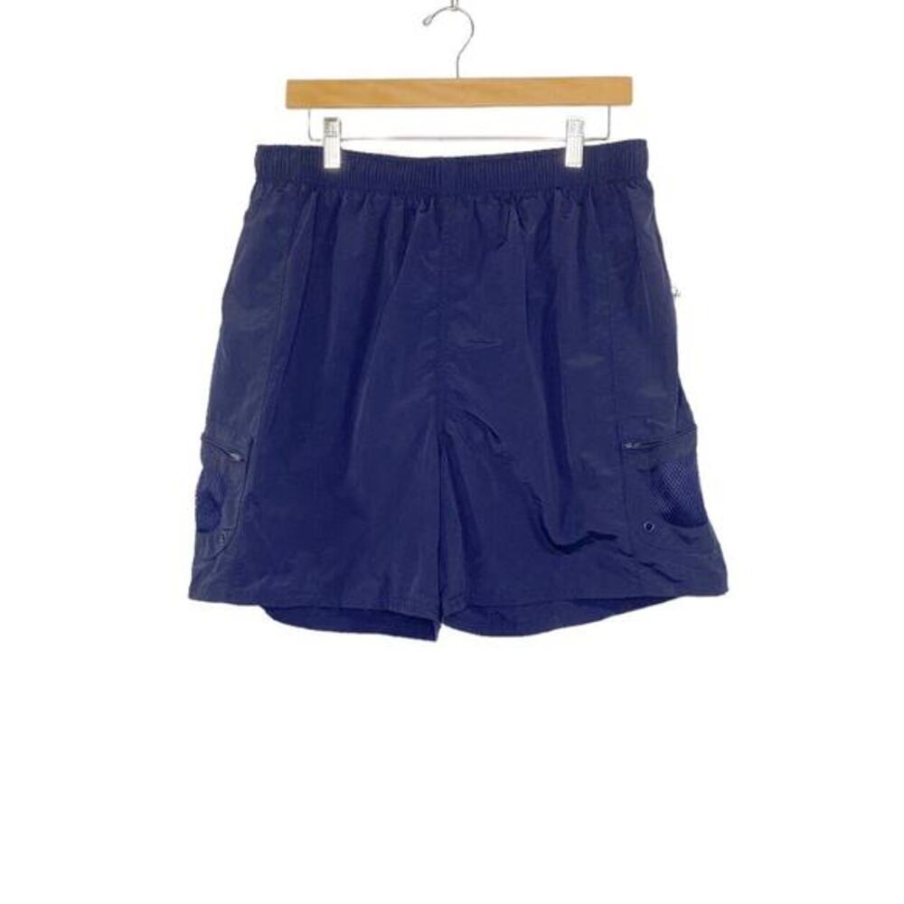 Cherokee Swim Suit Mens Large Blue Swim‎ Trunks Mesh Liner Zip Pockets NEW